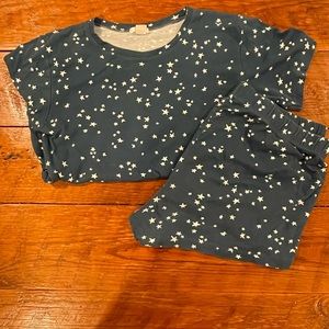 LAKE Star print pajamas